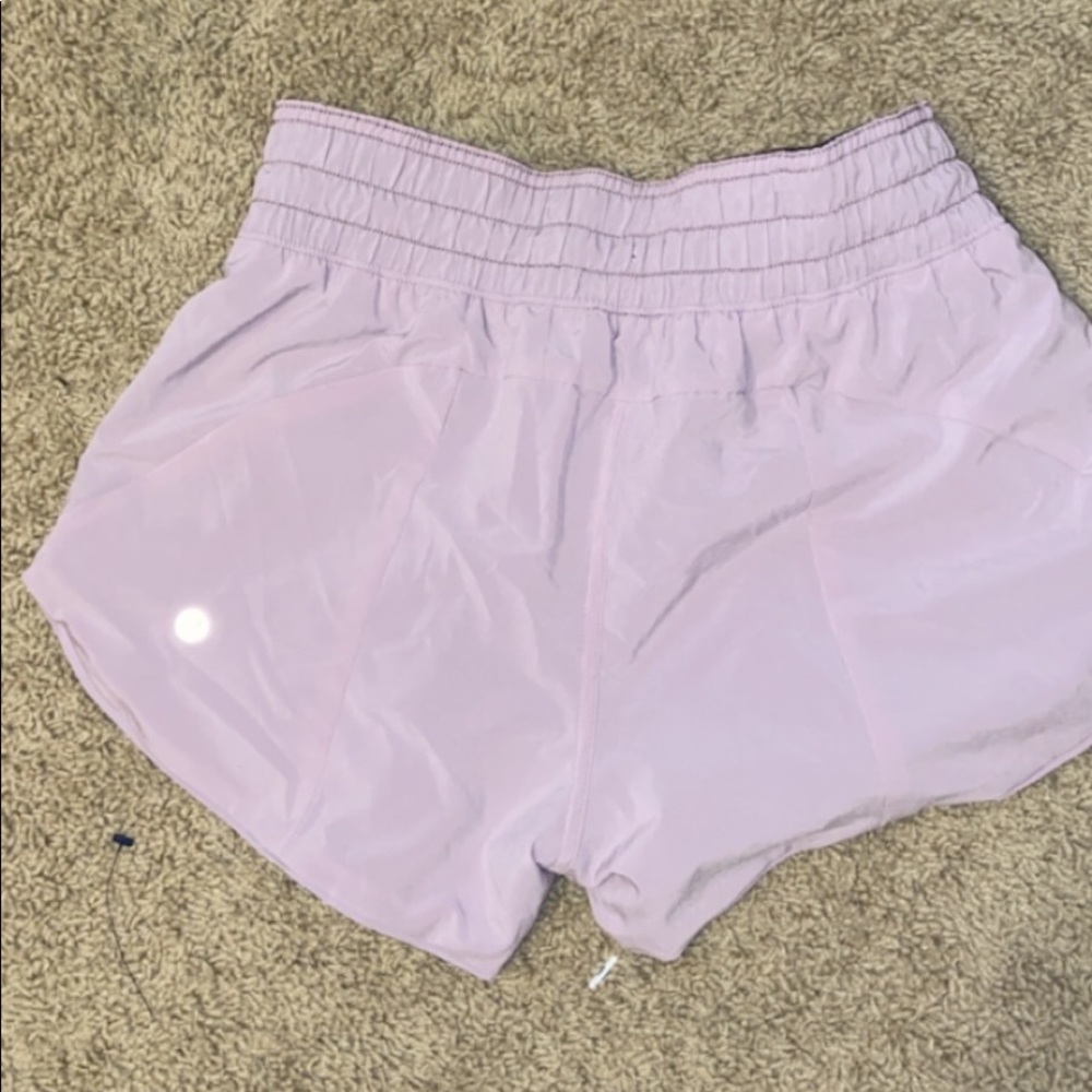 Lululemon reversible pink and navy shorts